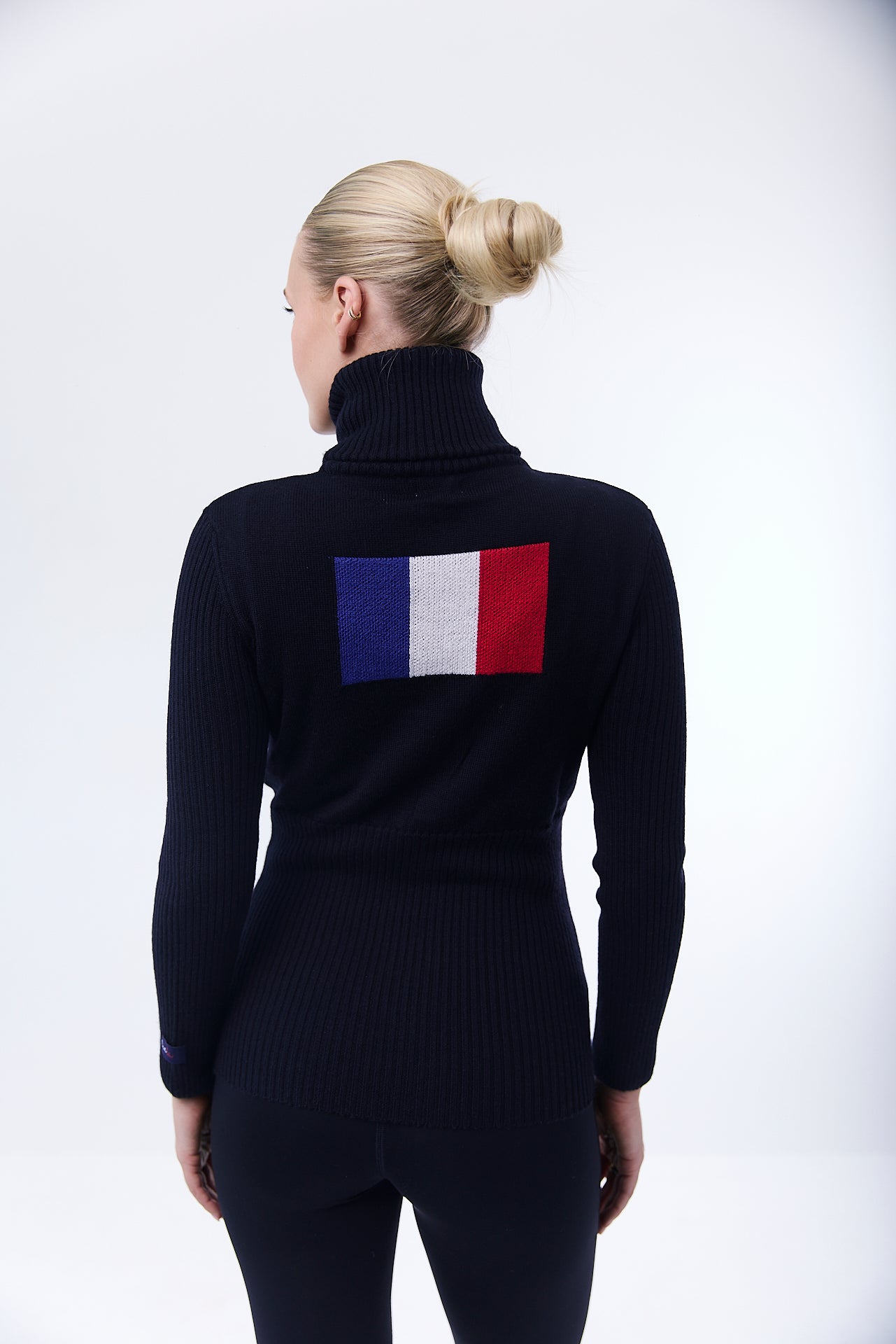 Val D'Isere Black Knitted Jumper
