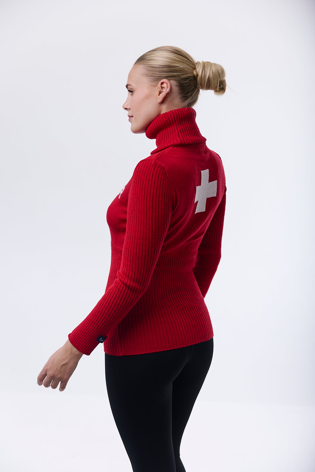 Verbier Red Knitted Jumper