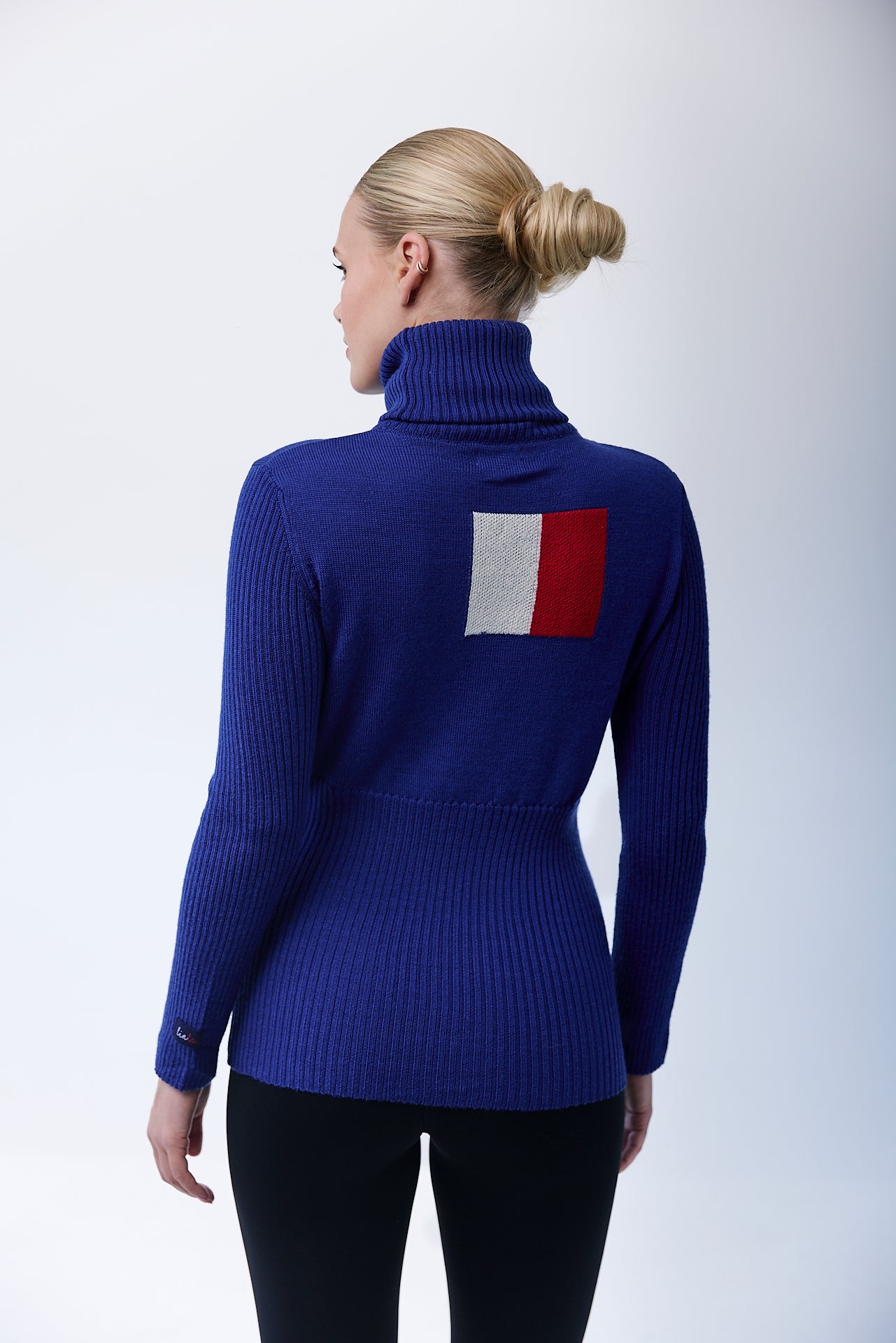 Courchevel Blue Knitted Jumper – LinLa