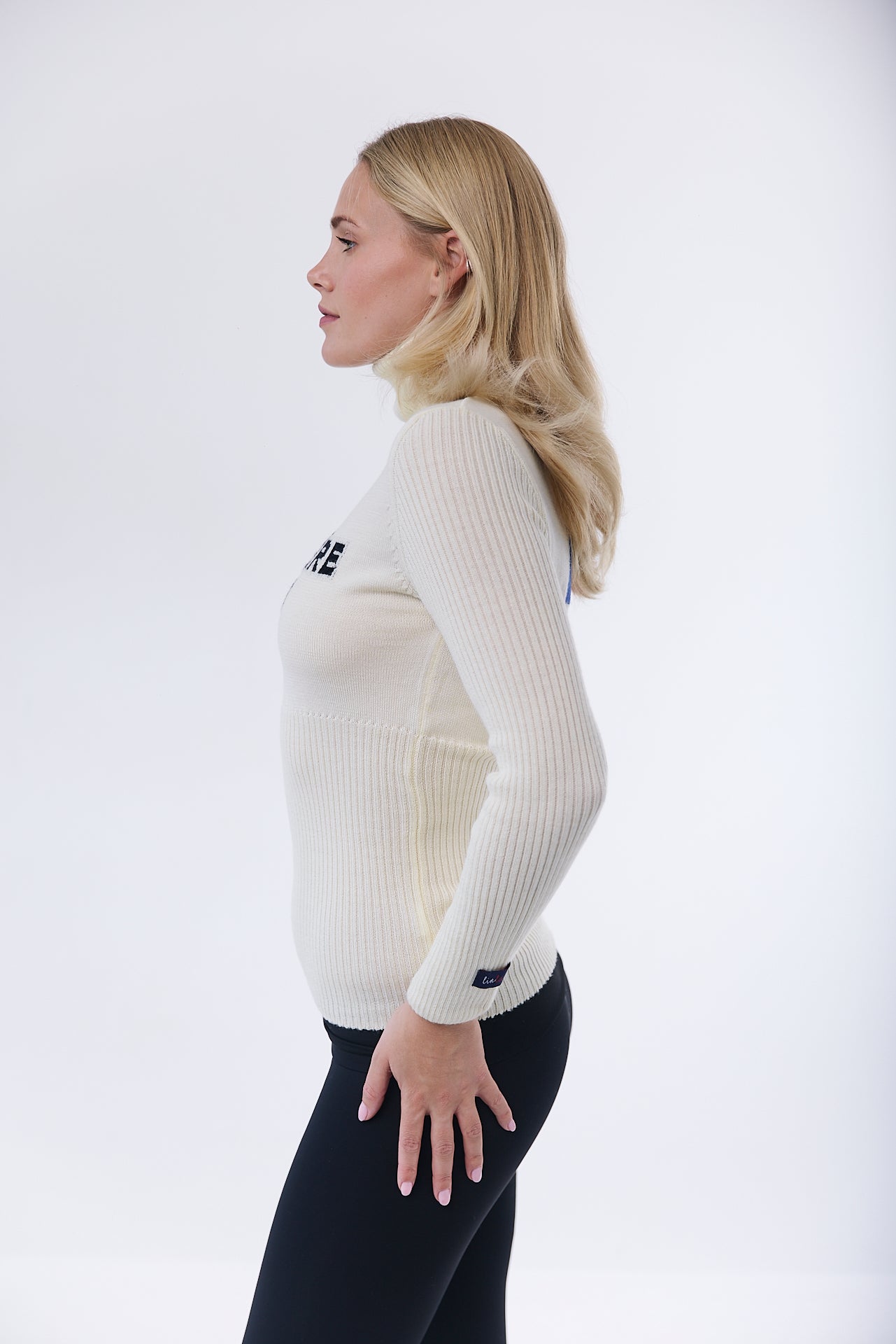 Val D'Isere White Knitted Jumper