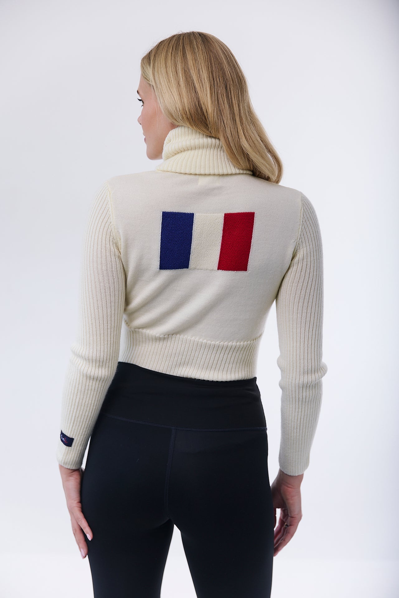Val D'Isere White Knitted Jumper