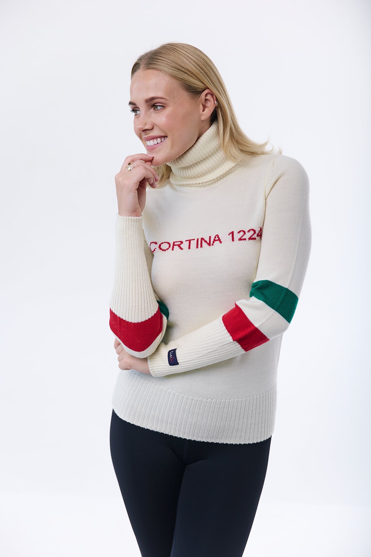 Cortina White Knitted Jumper