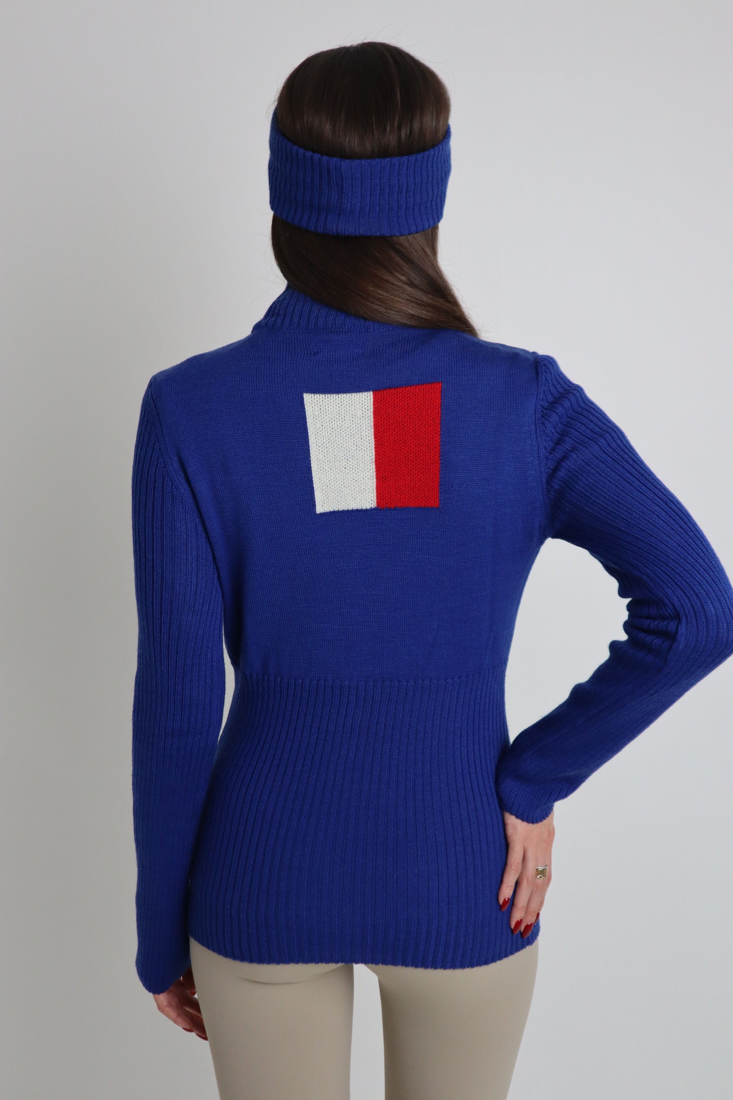 Courchevel Blue Knitted Jumper