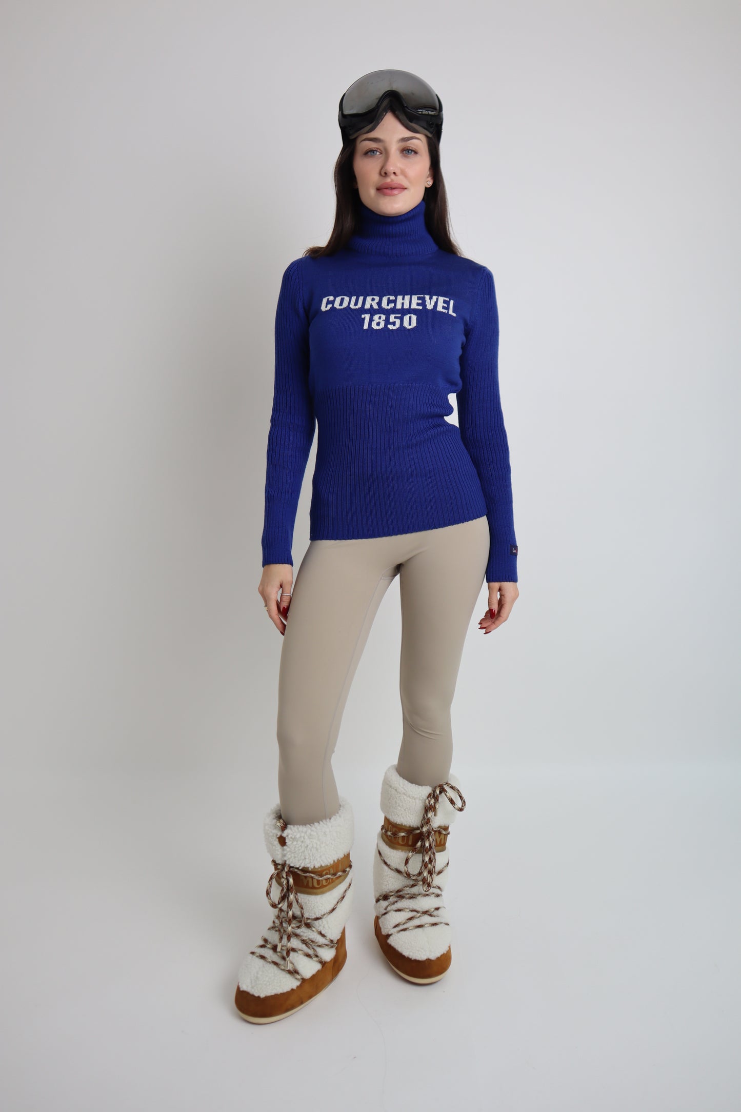 Courchevel Blue Knitted Jumper