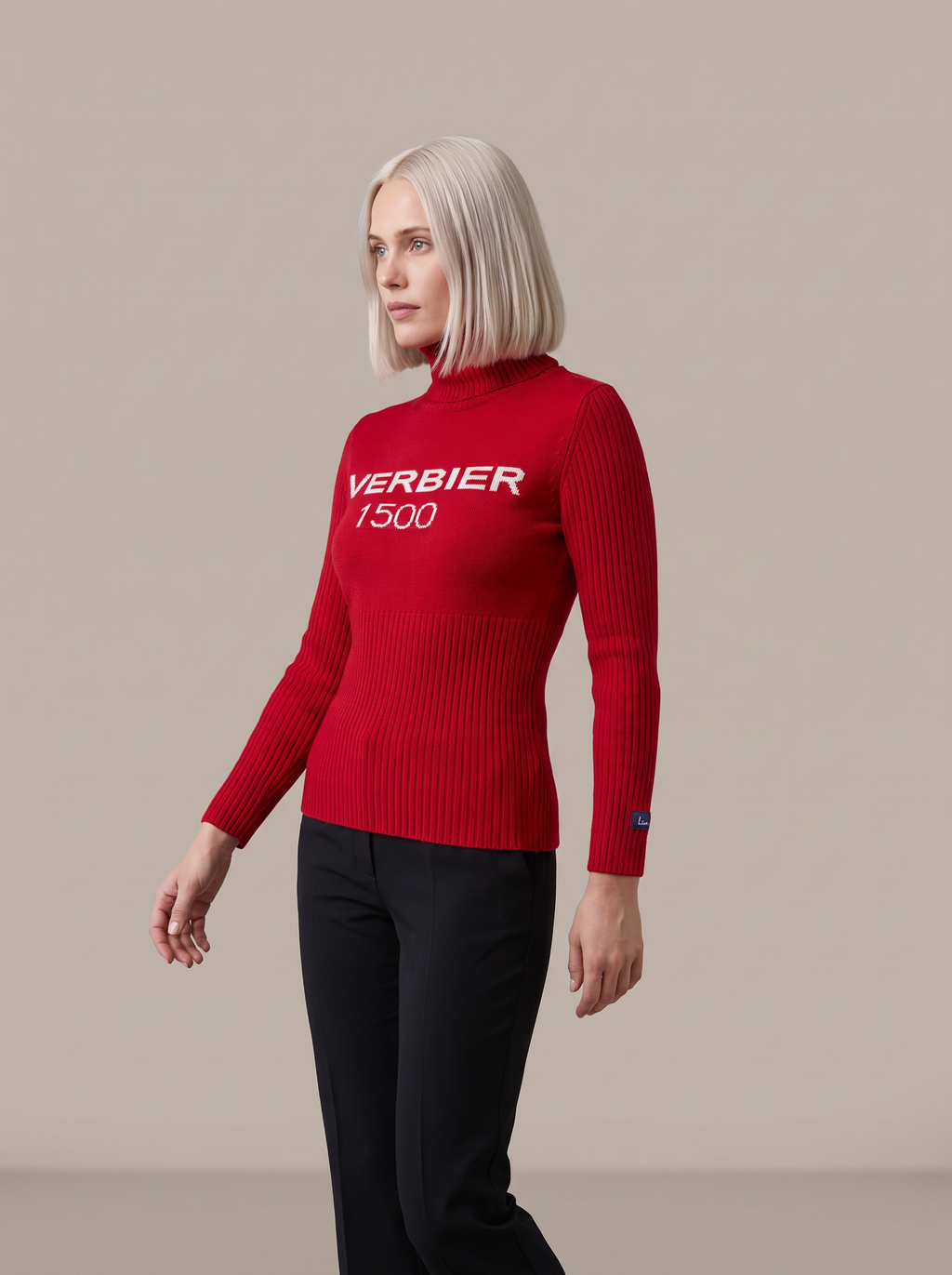 Verbier Red Knitted Jumper